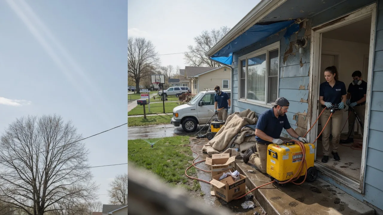 Basement Flood Cleanup in Parsons, TN near me